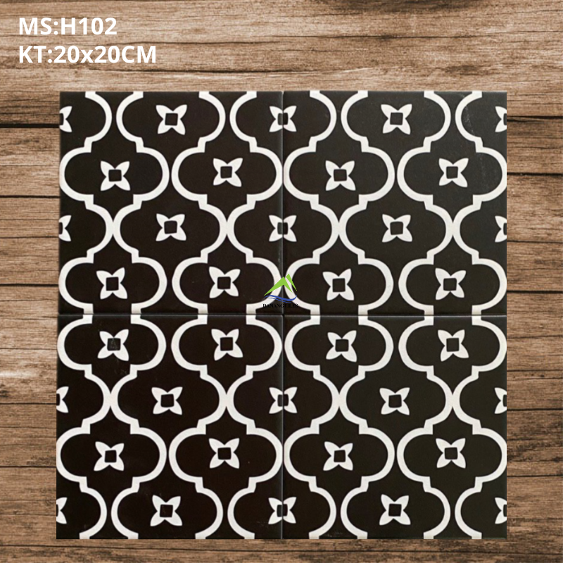 GẠCH BÔNG MEN H102