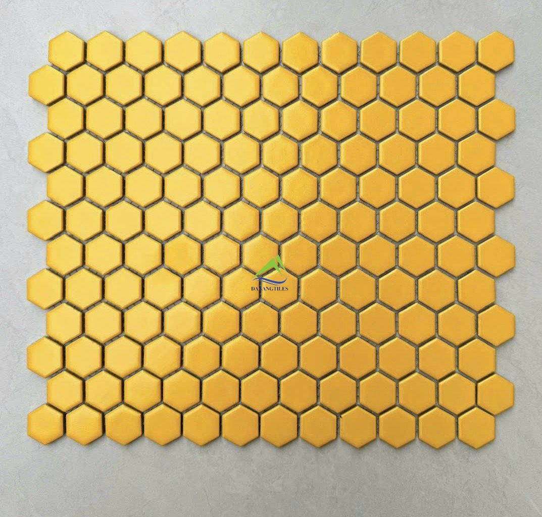 GẠCH MOSAIC GỐM SỨ LỤC GIÁC G9517