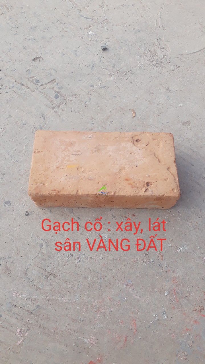 GẠCH CỔ XÂY LÁT VÀNG ĐẤT
