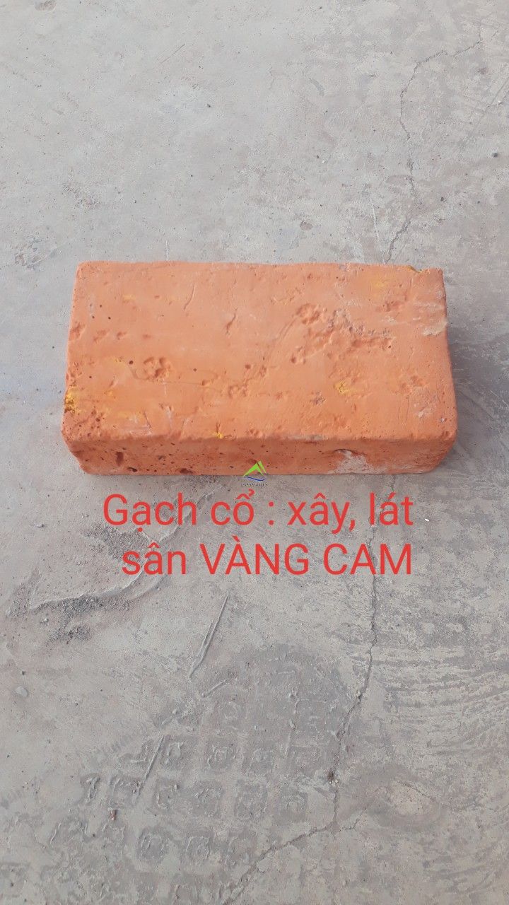 GẠCH CỔ XÂY LÁT VÀNG CAM