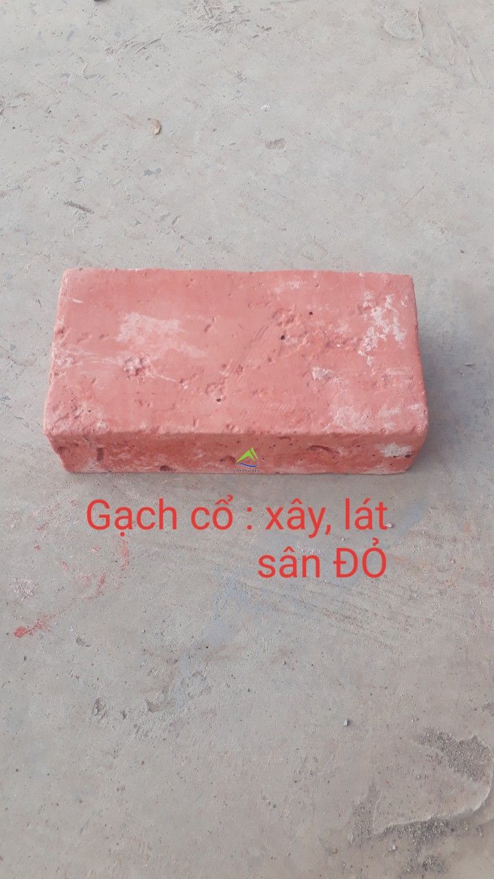 GẠCH CỔ LÁT XÂY SÂN ĐỎ