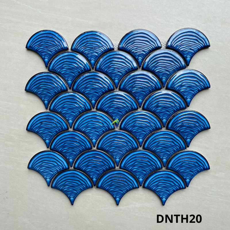 GẠCH MOSAIC VẢY CÁ DNTH20