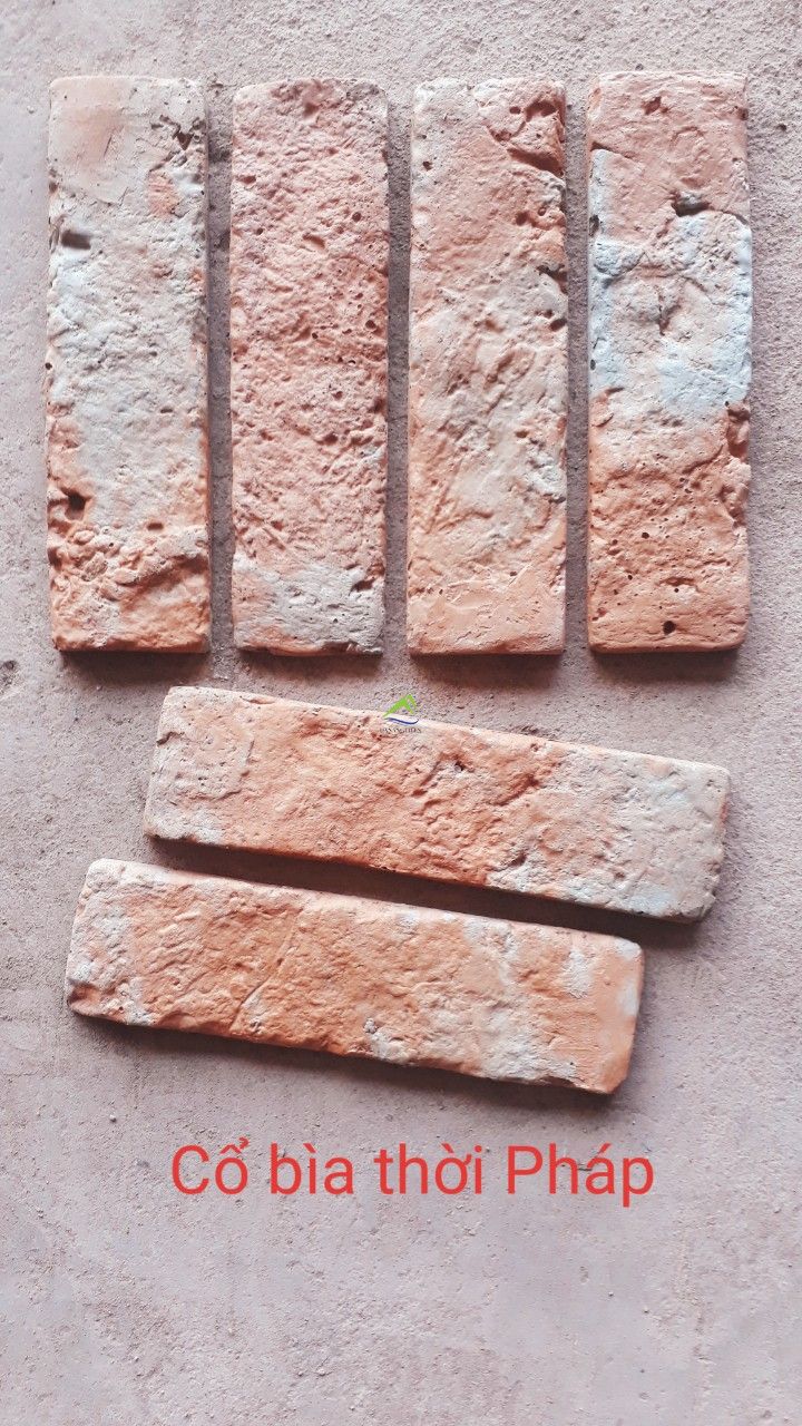 GẠCH CỔ BÌA THỜI PHÁP