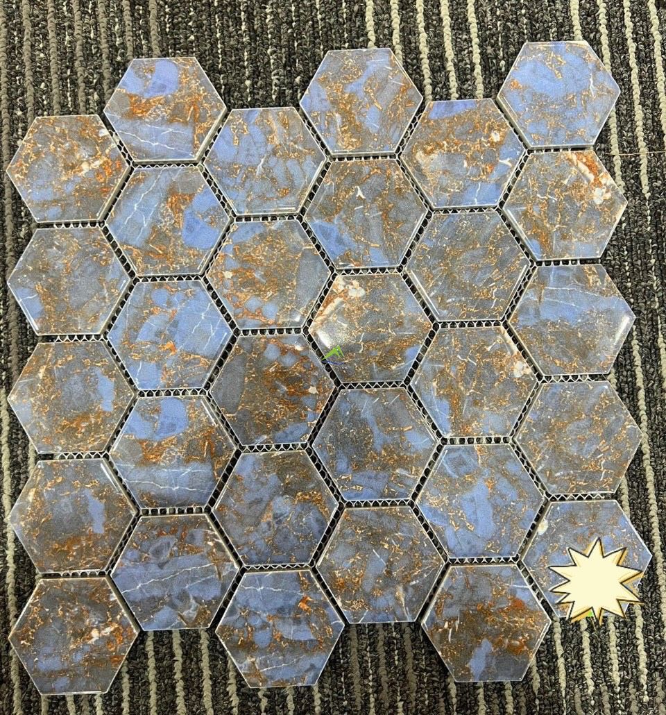GẠCH MOSAIC GỐM SỨ LỤC GIÁC