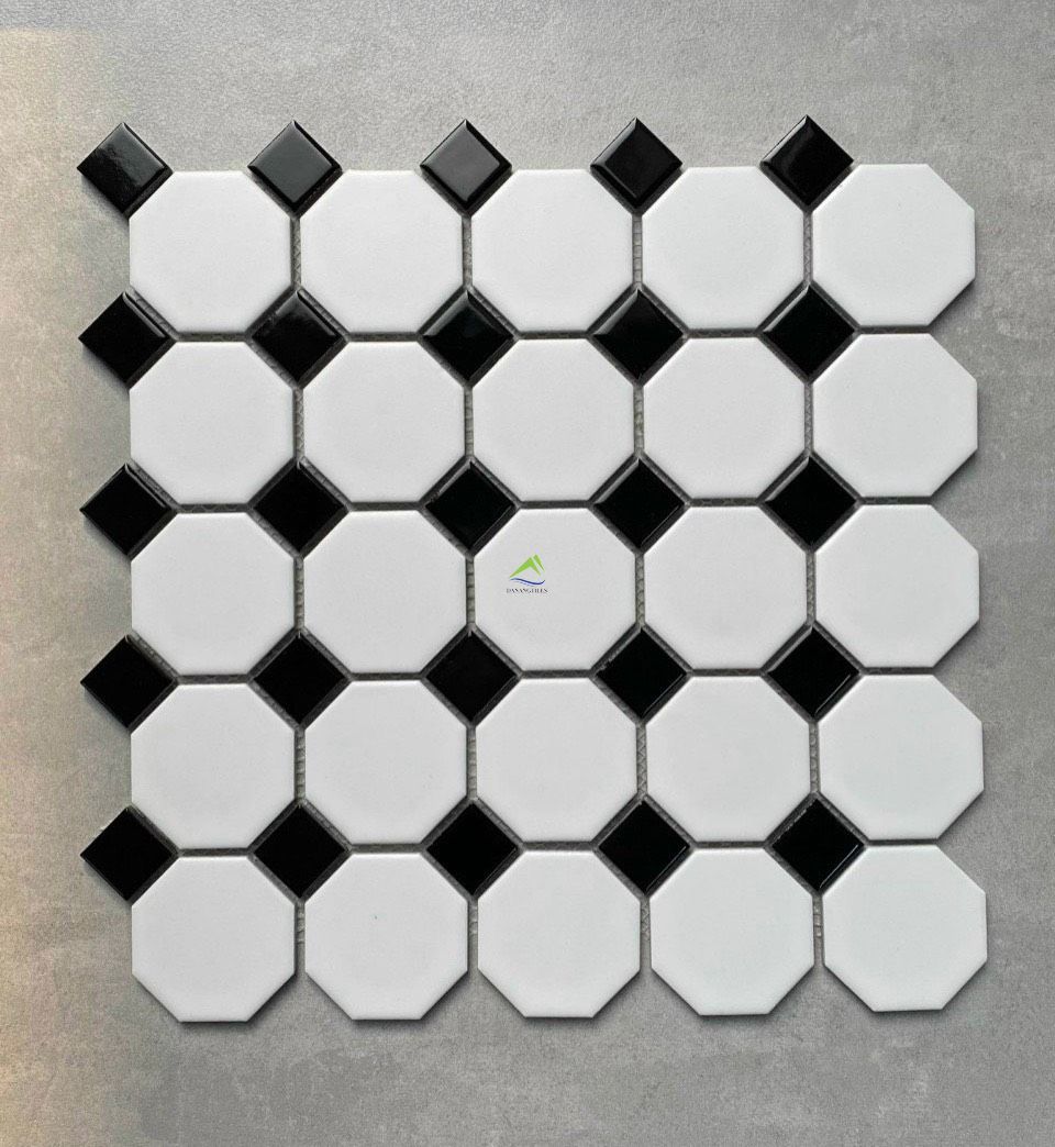 GẠCH MOSAIC BÁT GIÁC G777