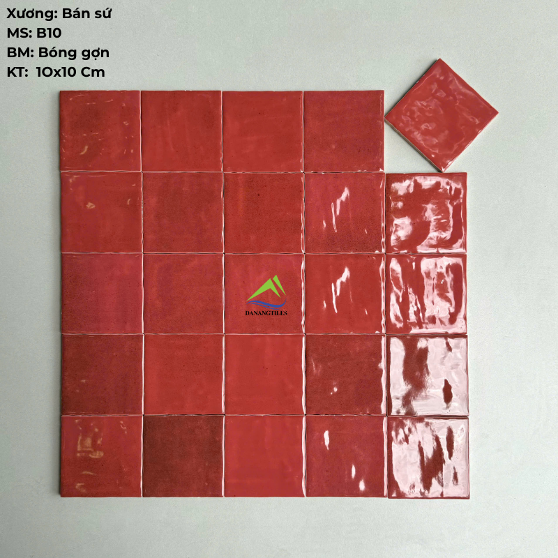 Gạch thẻ bóng gợn B10