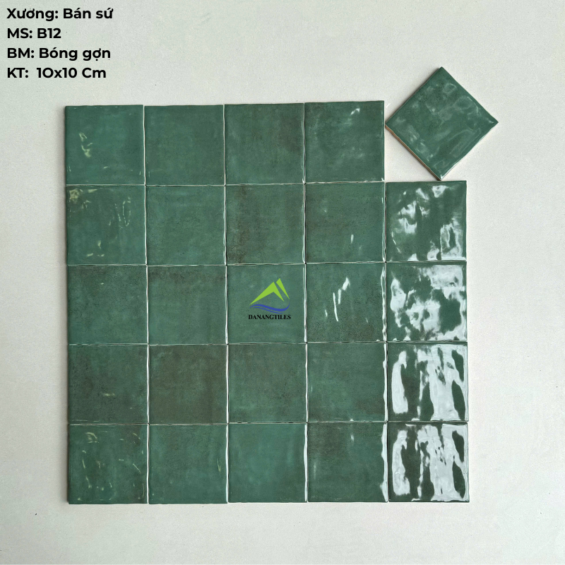 Gạch thẻ bóng gợn B12